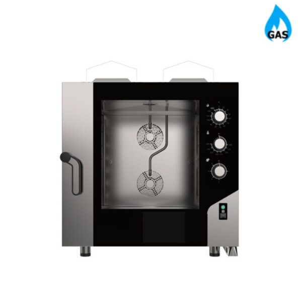 Forno a Gas 5 Teglie 1/1 GN Elettromeccanico