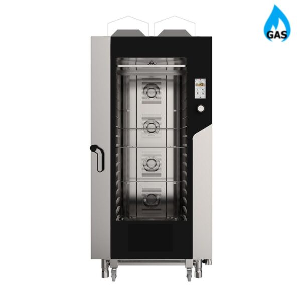 Forno a Gas 16 Teglie 60x40 cm Touch Screen