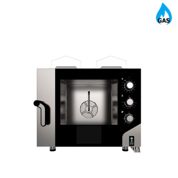 Forno a Gas 4 Teglie 60x40 cm Elettromeccanico