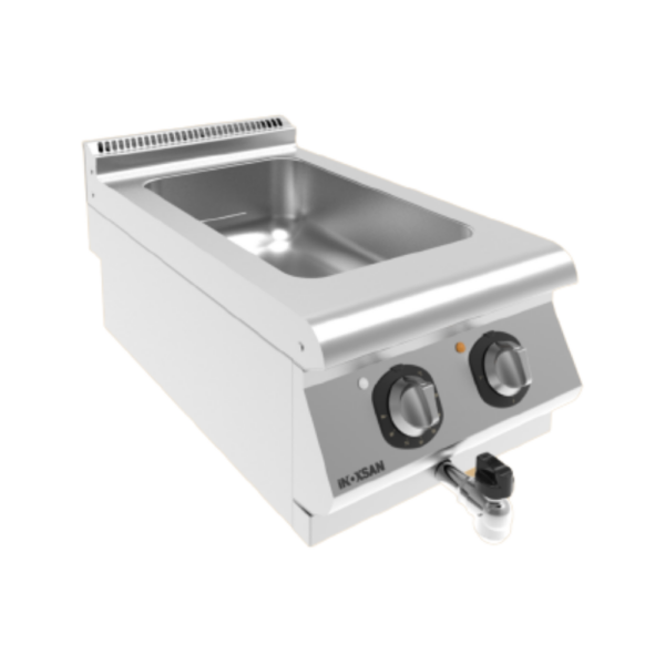 GGA Grande Distribuzione | attrezzature ristorazione-Cucina a Gas da Banco – 4 Fuochi –  2 x 3