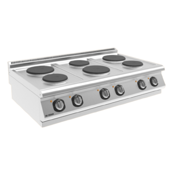 GGA Grande Distribuzione | attrezzature ristorazione-Cucina a Gas da Banco – 4 Fuochi –  2 x 3