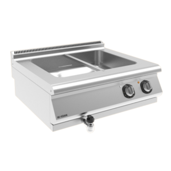 GGA Grande Distribuzione | attrezzature ristorazione-Cucina a Gas da Banco – 4 Fuochi –  2 x 3