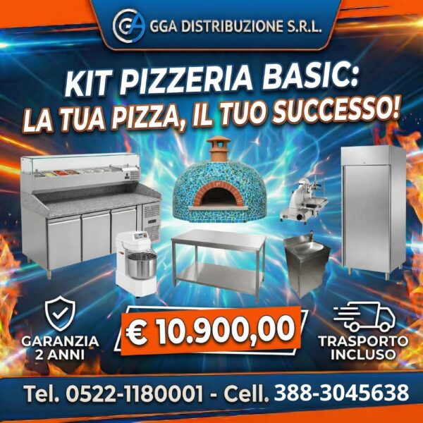 KIT PIZZERIA BASIC  TEL : 0522-1180001 CELL : 388-3045638