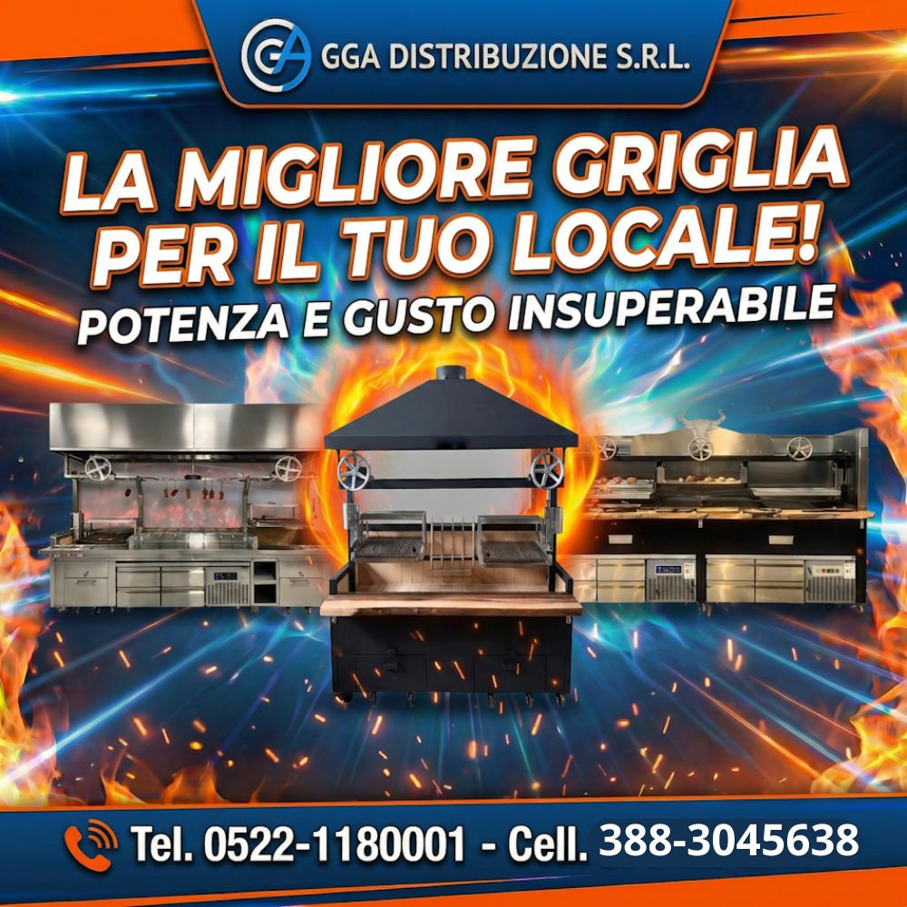 4 fuochi con forno (10) GRIGLIE A CARBONI PROFESSIONALI TEL : 0522-1180001 CELL : 388-3045638 - immagine 1