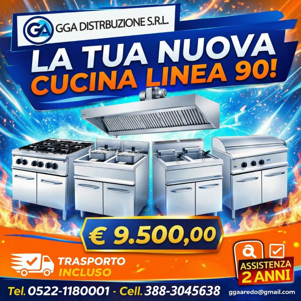 4 fuochi con forno (7) KIT CUCINA COMPLETA LINEA 90 TEL : 0522-1180001 CELL : 388-3045638 - immagine 1