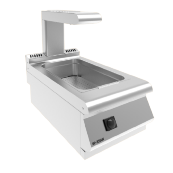 GGA Grande Distribuzione | attrezzature ristorazione-Cucina a Gas da Banco – 4 Fuochi –  2 x 3