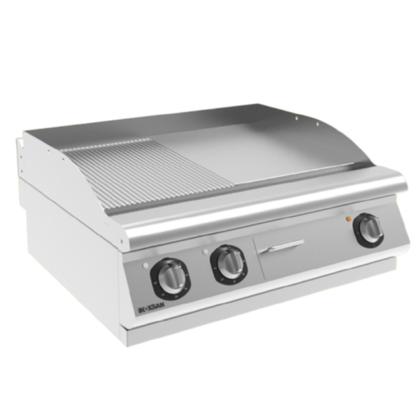 GGA Grande Distribuzione | attrezzature ristorazione-Cucina a Gas da Banco – 4 Fuochi –  2 x 3