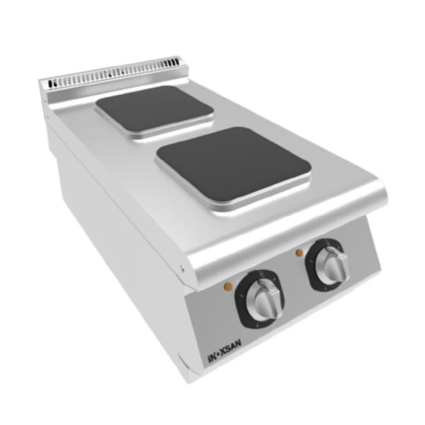 GGA Grande Distribuzione | attrezzature ristorazione-Cucina a Gas da Banco – 4 Fuochi –  2 x 3