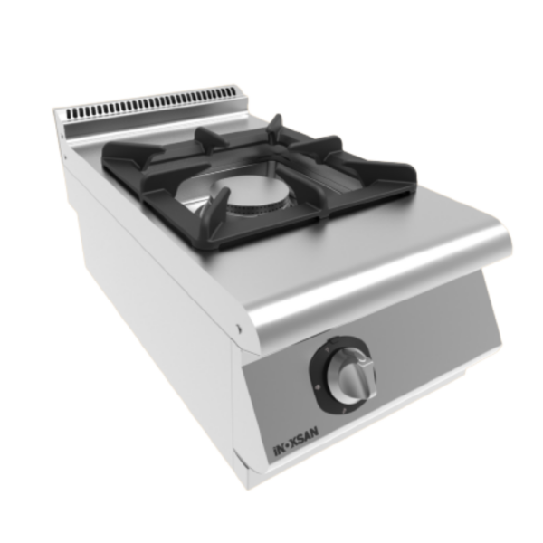 GGA Grande Distribuzione | attrezzature ristorazione-Cucina a Gas da Banco – 4 Fuochi –  2 x 3