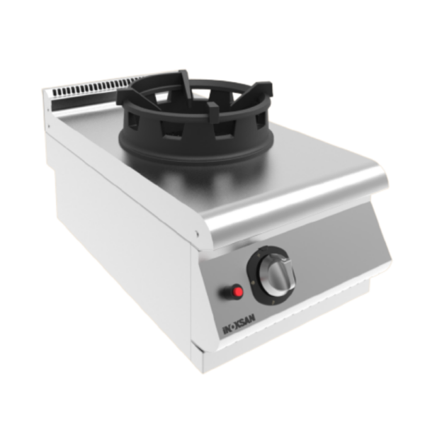 GGA Grande Distribuzione | attrezzature ristorazione-Cucina a Gas da Banco – 4 Fuochi –  2 x 3