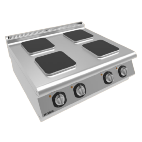 GGA Grande Distribuzione | attrezzature ristorazione-Cucina a Gas da Banco – 4 Fuochi –  2 x 3