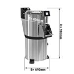 Pelapatate - Capacità 20 kg - 690 x 800 x 980 mm - 380 V