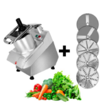 Taglia verdure - 500 x 250 x 470 mm - 750 Watt - 5 dischi inclusi