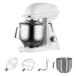 Impastatrice planetaria 7 litri - bianca - 400 x 240 x 440 - immagine 3