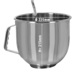 Impastatrice planetaria 7 litri - bianca - 400 x 240 x 440 - immagine 4