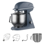 Impastatrice planetaria 7 litri - blu cobalto - 400 x 240 x 440 mm - immagine 3