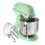 Impastatrice planetaria 7 litri - verde menta - 400 x 240 x 440 mm - immagine 2
