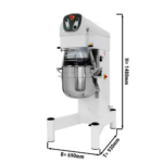 Impastatrice planetaria per pasticceria 40 litri - 690 x 930 x 1480 mm