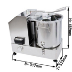 Cutter da banco - 12 litri - 317 x 523 x 489 mm