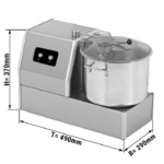 Cutter da banco - 8 litri / 1400rpm - 490 x 290 x 370 mm