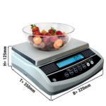 Bilancia 3 kg - Precisione 1 g - 320 x 350 x 125 mm