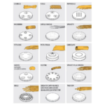Macchina per pasta - 5 kg/h - 195 x 430 x 290 mm - immagine 11