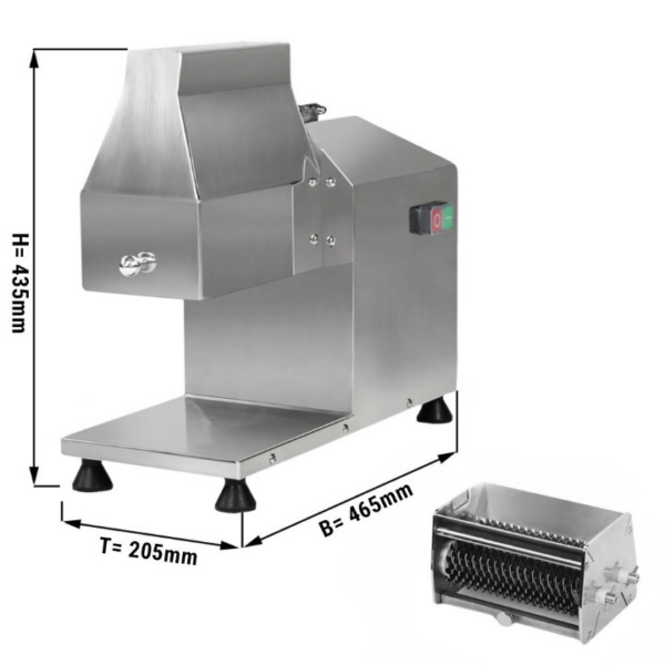Batticarne elettrico con bisteccatrice - 205 x 465 x 435 mm