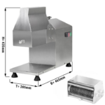 Batticarne elettrico con affettatrice - 205 x 465 x 435 mm