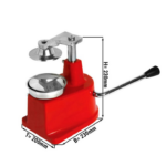 Macchina manuale per hamburger - 230 x 200 x 230 mm - diametro 10 cm