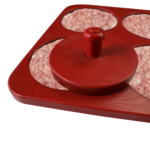 Stampo per polpette e hamburger - 6 fori da 120 mm - 400 x 300 x 15 mm - immagine 7
