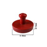 Stampo per polpette e hamburger - 15 fori da 80 mm - 500 x 300 x 15 mm - immagine 3