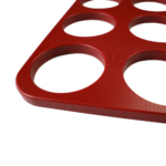 Stampo per polpette e hamburger - 15 fori da 80 mm - 500 x 300 x 15 mm - immagine 8