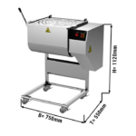 Impastatrice per carne - 85 litri - 750 x 550 x 1120 mm