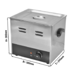 Cuoci uova elettrico - 380 x 295 x 300 mm