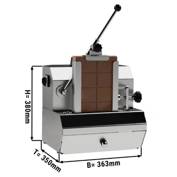 GGA Grande Distribuzione | attrezzature ristorazione-Grattugia elettrica per cioccolato – per 2