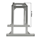 Supporto per macchina per churro - 450 x 390 x 410 mm