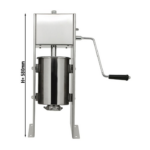 Macchina per Churro - 3 lt - 190 x 130 x 580 mm