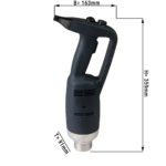 Motore frullatore - con regolatore di potenza - 350 Watt - 163 x 91 x 359 mm