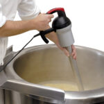 Frullatore a immersione - frusta elettrica 400 mm - 150 x 100 x 660 mm - immagine 2