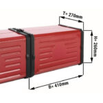 Kit prolunga per essiccatore - 410 x 260 x 270 mm