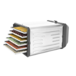 Essiccatore per alimenti / Disidratatore - con 6 vassoi acciaio inox - 500 x 270 x 260 mm - immagine 3