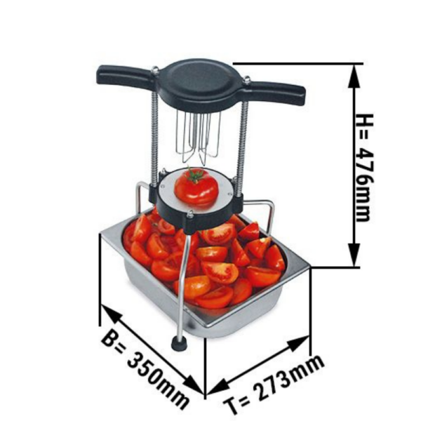 Tagliapomodori - manuale - 350 x 273 x 485 mm