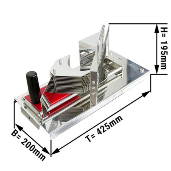 Tagliapomodori 5,5 mm - manuale - 425 x 200 x 195 mm
