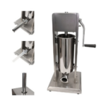 Insaccatrice per salsicce verticale - 4,5 litri - acciaio inox - 375 x 300 x 640 mm - immagine 4