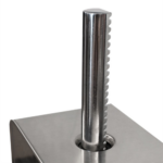 Insaccatrice per salsicce verticale - 4,5 litri - acciaio inox - 375 x 300 x 640 mm - immagine 9