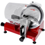 Affettatrice a gravità - lama Ø 250 mm - Rosso - 150 W - 479 x 406 x 356 mm - immagine 2