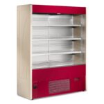 Espositore murale - Con ripiano inclinabile - Lunghezza 1100 mm