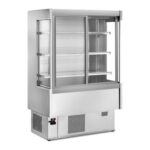 Espositore murale - Versione con ripiano inclinabile - Lunghezza 1100 mm
