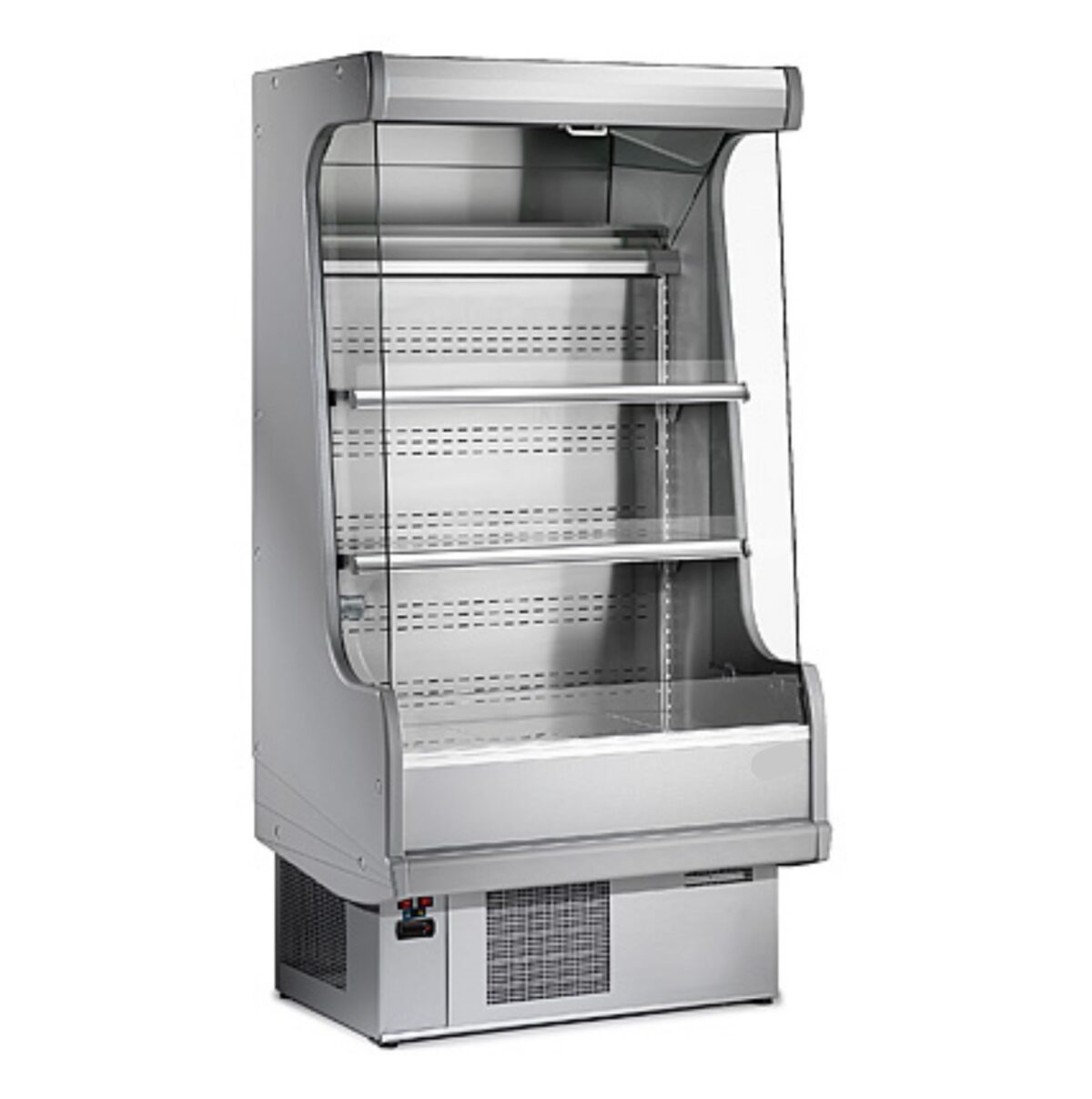 Espositore murale - Versione frutta con specchio - Lunghezza 1600 mm - immagine 2