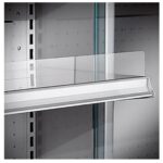 Espositore murale - Versione con ripiano inclinabile - Lunghezza 800 mm - immagine 4